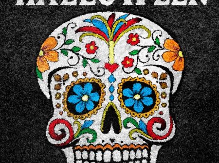 Halloween Sugar Skull Rug or Wall Hanging 120x180cm