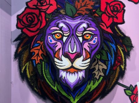 3D Rose Lion 3D Rose Lion